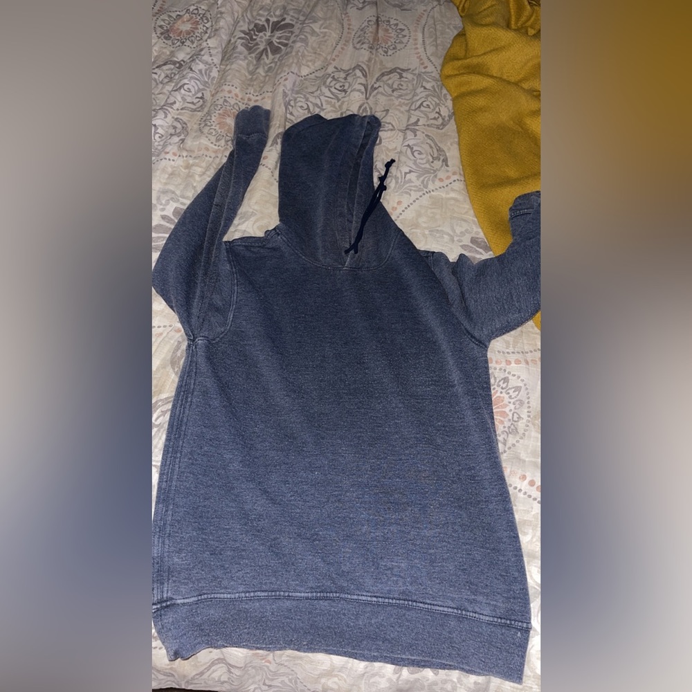 Lucky Brand Hoodie Top Blue
